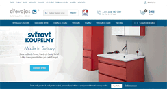 Desktop Screenshot of drevojas.cz